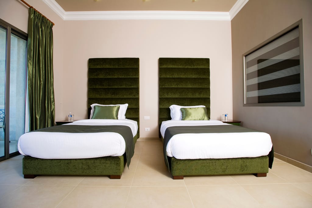 Luxurious hotel bedroom, 5 stars luxury hotel bedroom